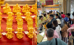 Giá vàng hôm nay 18/10 chốt tuần: Vàng SJC vàng 9999 mất giá 'thảm', dự báo bất ngờ về tuần tới