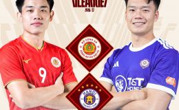 Lịch thi đấu bóng đá Việt Nam hôm nay 18/10: CLB CAHN đại chiến Hà Nội FC lúc mấy giờ?