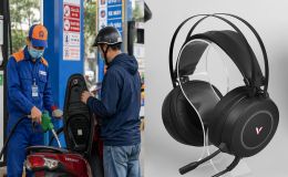 Giá xăng dầu ngày 20/10: RON92 giảm hơn 700 đồng/lít sau chuỗi tăng, tai nghe gaming Rapoo giá rẻ bèo