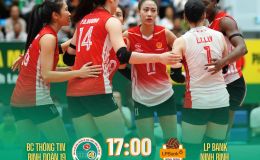 VTV trực tiếp bóng chuyền nữ LP Bank Ninh Bình vs BC Thông Tin BĐ19 - Link trực tiếp giải VĐQG 2026