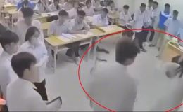 Thông tin đáng chú ý về nam sinh đấm cô giáo ở Hà Nội vừa bị bắt khẩn cấp, tình hình nạn nhân ra sao?