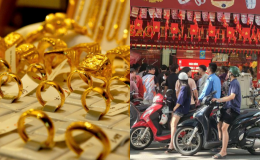 Giá vàng hôm nay 21/10 chốt phiên: Vàng SJC vàng 9999 mất giá nhanh, vàng thế giới lùi phiên thứ tư