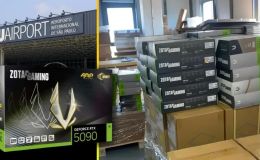 Hai kiện hàng card đồ họa RTX 5090 trị giá nửa triệu đô biến mất bí ẩn tại sân bay Brazil