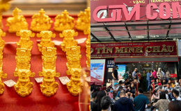 Giá vàng hôm nay 23/10 mới nhất: Vàng SJC đứng trước bước ngoặt lớn, vàng 9999 biến động khó lường
