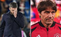 'Ghế nóng' của Carrick lung lay dữ dội, rõ vụ Man United bổ nhiệm Antonio Conte