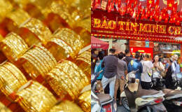 Bảng giá vàng hôm nay 26/10: Vàng SJC vàng 9999 cắm đầu giảm sâu hiếm thấy, vàng thế giới chạm đáy