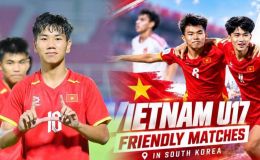 Kết quả bóng đá U17 Việt Nam vs U17 Cheonan City hôm nay 26/10 - Giao hữu: Cơn mưa bàn thắng