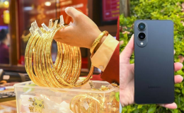 Giá vàng hôm nay tối 28/10: Giá vàng SJC bứt phá, thế giới quay đầu giảm, Samsung S25 Edge có rẻ?
