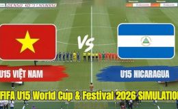KẾT QUẢ BÓNG ĐÁ U15 Việt Nam vs U15 Nicaragua hôm nay 28/10 - World Cup 2026: Cơn mưa bàn thắng