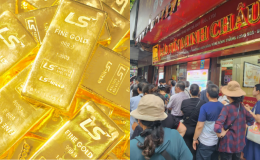 Bảng giá vàng hôm nay trưa 29/10: Vàng SJC vàng 9999 trồi sụt chóng mặt, thận trọng giao dịch!
