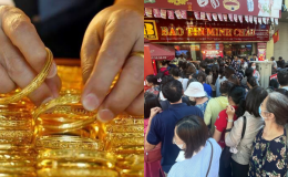 Bảng giá vàng hôm nay 30/10: Vàng miếng vàng nhẫn giảm sốc, thị trường phát tín hiệu thận trọng