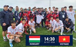 Xem trực tiếp bóng đá U15 Việt Nam vs U15 Hungary ở đâu, kênh nào? Link trực tiếp World Cup 2026