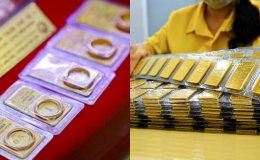 Giá vàng hôm nay 1/11: Vàng miếng, vàng nhẫn cùng giảm tới 2,5 triệu đồng/lượng, 1 chỉ bao nhiêu?