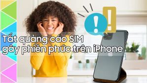 Tắt quảng cáo SIM gây phiền phức trên iPhone