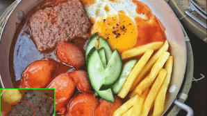 Netizen ‘điếng người’ về clip suất pate chảo của chuỗi quán ăn nổi tiếng có đầy giòi trắng lúc nhúc