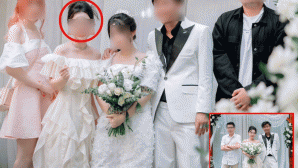 Netizen chỉ trích sau khi xem clip phân trần của nữ khách mời mặc váy lộng lẫy và cầm hoa như cô dâu