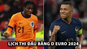 Lịch thi đấu bảng D EURO 2024: Mbappe khóc thét trước Van Dijk; Mục tiêu chuyển nhượng của Man Utd gây bất ngờ?