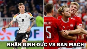 Nhận định bóng đá Đức vs Đan Mạch - Vòng 1/8 EURO 2024: Tân binh Man Utd gieo sầu cho Toni Kroos?
