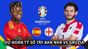 Dự đoán tỷ số Tây Ban Nha vs Gruzia - Vòng 1/8 EURO 2024: Cơn mưa bàn thắng xuất hiện, Bò tót hủy diệt kẻ tí hon?