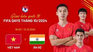 Trực tiếp bóng đá Việt Nam vs Ấn Độ, 18h00 ngày 12/10 - Link xem trực tiếp bóng đá Việt Nam trên VTV