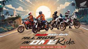 Đại hội Honda Biker Rally 2025: All Ride in One Ride - Đa cung đường, đồng đam mê