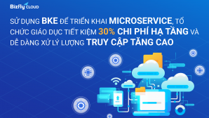 Tổ chức giáo dục tiết kiệm 30% chi phí hạ tầng khi sử dụng Bizfly Kubernetes Engine