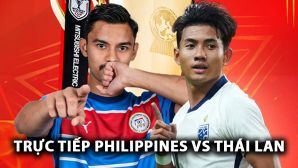 Trực tiếp bóng đá Philippines vs Thái Lan - Bán kết AFF Cup 2024: Đối thủ của ĐT Việt Nam tại chung kết lộ diện?