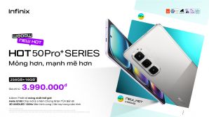 Infinix HOT 50 Pro+Series: Điện thoại màn cong mỏng nhất thế giới, bền bỉ 5 năm chỉ dưới 5 triệu đồng