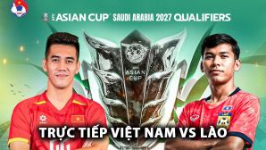 Trực tiếp bóng đá Việt Nam vs Lào - VL Asian Cup 2027: Tiến Linh lập siêu phẩm, HLV Kim Sang-sik gây bất ngờ?