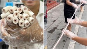 Căng: Tiktoker ‘Thế lòng se điếu’ khoe cỗ lòng se điếu dài 40m chính thức ‘gặp biến’