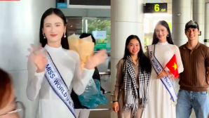Về nước sau hành trình tham gia đấu trường nhan sắc, Ý Nhi bị soi chi tiết khiến fan 'bán tín bán nghi'