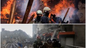 Nga dội bom thành phố lớn ngay sát khu vực biên giới Ukraine, các cơ sở trọng điểm đổ nát tan hoang