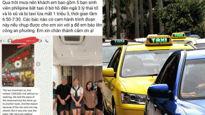 Công an phường Hoàn Kiếm thông tin vụ khách nước ngoài bị ‘chặt chém’ 1,5 triệu đồng cuốc taxi 2km