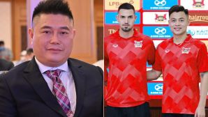 Tân binh V.League công bố 2 bom tấn: Cựu sao Atletico Madrid, tổng giá trị cả chục tỷ đồng