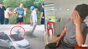 Lời khai cực sốc của người đi cùng chiếc ô tô đâm 2 xe máy rồi lao xuống sông, tài xế đã uống rượu