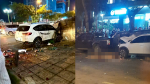Công an thông tin nóng về nồng độ cồn của tài xế ô tô tông liên hoàn ở Hà Nội, 1 đã người tử vong