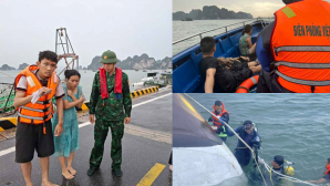Nóng: Cảnh tượng kinh hoàng nơi con tàu bị lật ở Quảng Ninh, rộ danh sách các hành khách gặp nạn