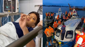 Cậu bé 10 tuổi sống sót trong vụ lật tàu Quảng Ninh hoảng loạn kể lại sự tình, vẫn chưa tìm được bố mẹ