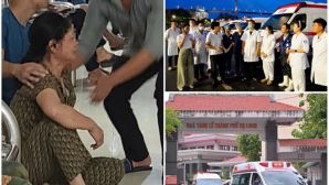 Khóc nghẹn cảnh 'người đầu bạc tiễn kẻ đầu xanh' tại nhà tang lễ sau vụ lật tàu ở Quảng Ninh