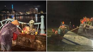 Gia đình vỡ òa khi tìm thấy thi thể bé trai 6 tuổi trong vụ lật tàu ở Quảng Ninh trước khi bão số 3 đổ bộ