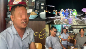 Clip khoảnh khắc lật tàu ở Hà Tĩnh, nạn nhân có quyết định bản lĩnh, bắn 3 phát pháo sáng cầu cứu