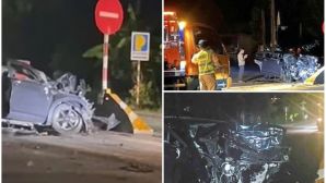 Xót xa bé gái 9 tuổi tử vong cùng bố trong vụ tai nạn liên hoàn ở Hà Tĩnh: Hé lộ hiện trường ám ảnh