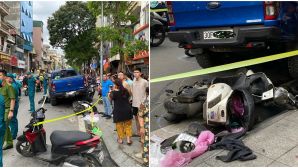 Danh tính tài xế xe bán tải tông liên hoàn trên phố Khâm Thiên, kết quả kiểm tra cồn, ma túy gây bất ngờ