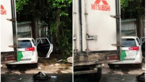 Hiện trường ám ảnh vụ tai nạn liên hoàn khiến một ông cụ 79 tuổi tử vong tại chỗ, tài sản tanh tành