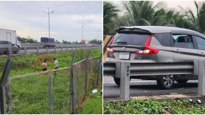 Thấy vị khách đòi cướp lái trên cao tốc có biểu hiện ‘lạ’, nam tàu xế hành động khẩn cấp