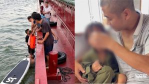 Phép màu đến với hai cha con mất tích trên biển, lênh đênh suốt 13 giờ, được tìm thấy ở nơi bất ngờ