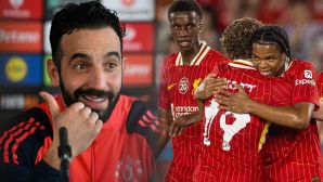 Man United bị Liverpool đánh bại, HLV Ruben Amorim lỡ hẹn với 'viên ngọc quý' nước Anh