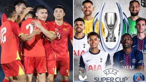 Kết quả bóng đá hôm nay: ĐT Việt Nam 'vút bay' trên BXH FIFA; Địa chấn ở siêu cúp châu Âu 2025?