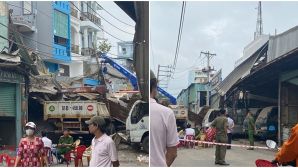 Hiện trường tan hoang sau tiếng nổ lớn rung chuyển khu dân cư tại công ty ép kính, nhiều nhà dân bị xé toạc