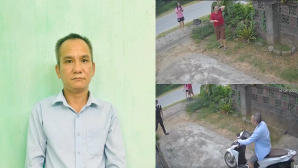 Camera ghi lại hành vi táo tợn của gã cha dượng sau khi chém thương vong 3 mẹ con ở Tuyên Quang